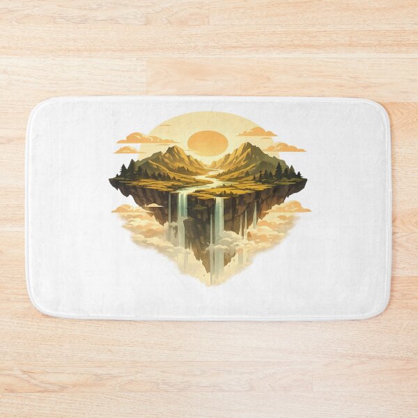 Item preview, Floating Valley Fantasy Landscape designed and sold by Artistmonkey345.