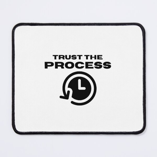 Item preview, Trust The Process – Inspirational Quote Design designed and sold by IronMindStudio.