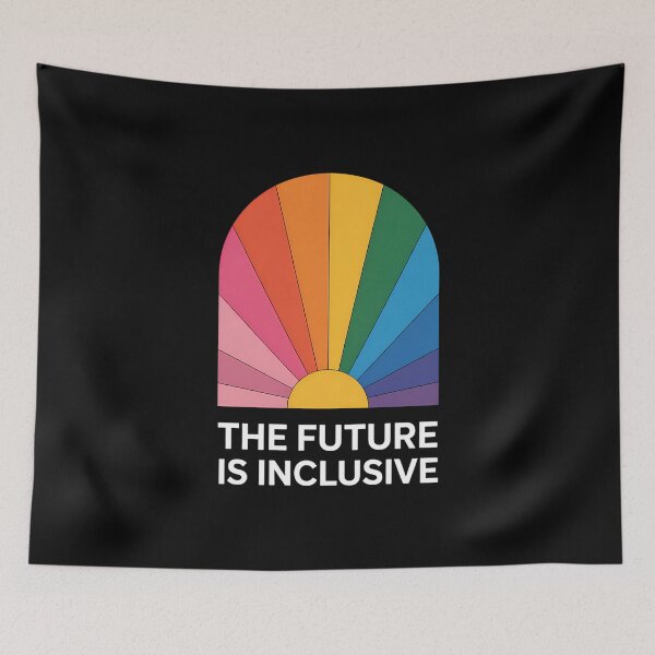 Item preview, Rainbow Human Rights LGBTQ Pride Social Justice designed and sold by TikCore.