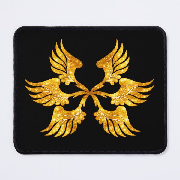Item preview, Symmetrical Phoenix Wings Illustration designed and sold by Reminixi.