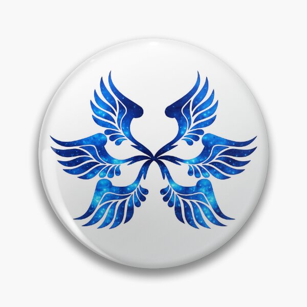 Item preview, Symmetrical Phoenix Wings Illustration designed and sold by Reminixi.