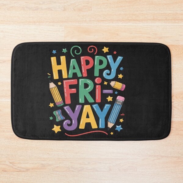 Item preview, Happy Fri-Yay Teacher Fry Yay Friday Weekend Cute Fri-Yay designed and sold by lamsaoniutoi.