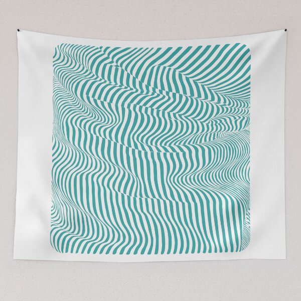Item preview, Illusion crease / wave line effect designed and sold by m-yoga-store.