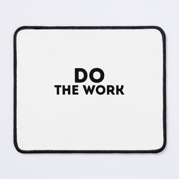 Item preview, Do The Work – Powerful Motivation Quote | Discipline & Focus designed and sold by IronMindStudio.