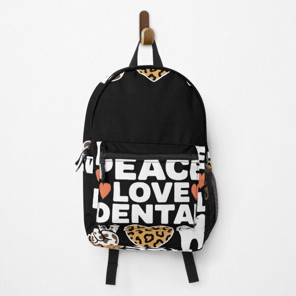 Item preview, Leopard Peace Love Dental Cute Dentist Heart designed and sold by TikCore.