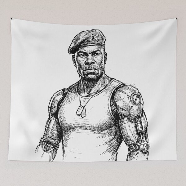 Item preview, Jax Mortal Kombat MK  designed and sold by bapupa.