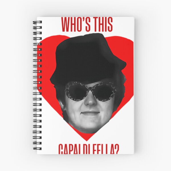 Item preview, Whos This Capaldi Fella designed and sold by Mrs. Altaf M. Altaf.