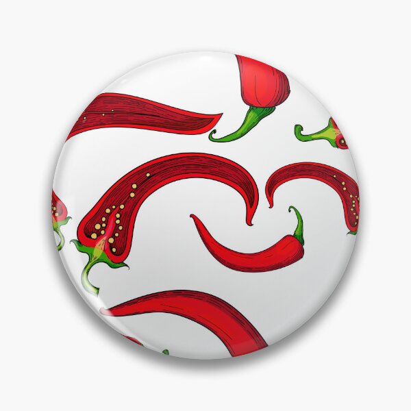 Item preview, Red chili peppers designed and sold by babanovaesha.
