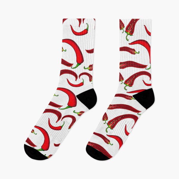 Item preview, Red chili peppers designed and sold by babanovaesha.