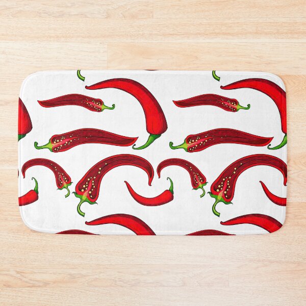 Item preview, Red chili peppers designed and sold by babanovaesha.