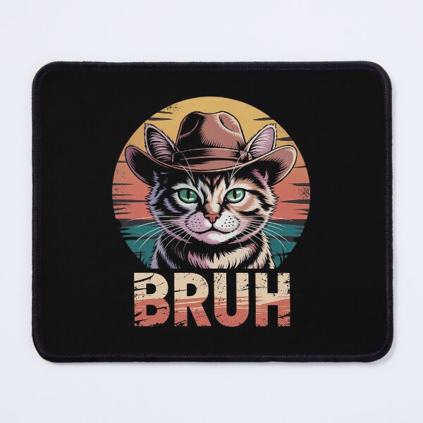 Item preview, Cat Bruh Meme Cowboy Cat Western Teens Kids designed and sold by MarryIsMonth.