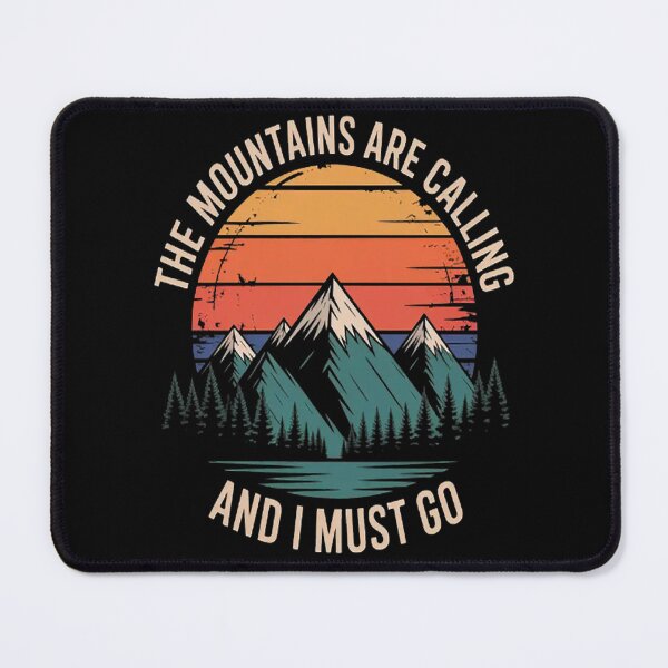 Item preview, Mountains Are Calling & I Must Go 70s 80s Sun designed and sold by brinbotty.