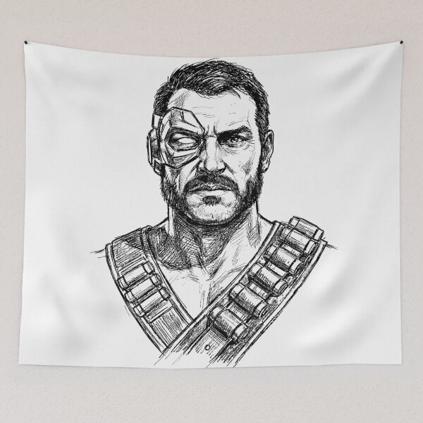 Item preview, Kano Mortal Kombat MK  designed and sold by bapupa.