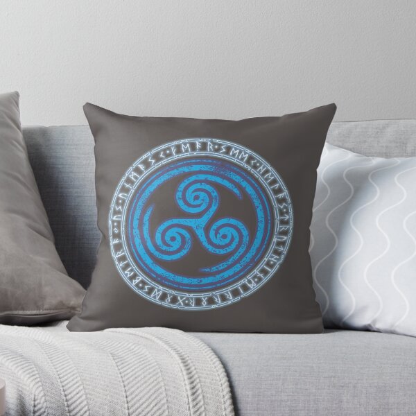 Hellblade - Lorestone Throw Pillow