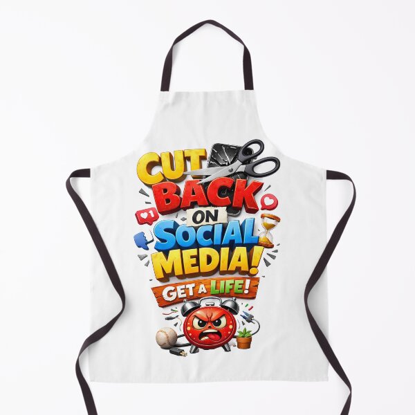 Item preview, Cut Back on Social Media designed and sold by MarkColeImaging.