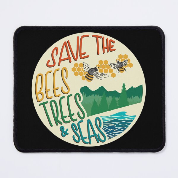 Item preview, Save The Bees, Trees, & Seas  designed and sold by Su-min.