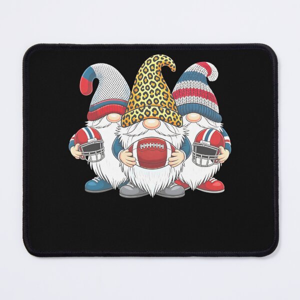 Item preview, American Football Leopard Gnomes Crew Men Women Kids designed and sold by clothesy7.