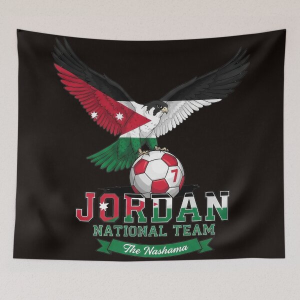 Item preview, Jordanian Falcon Soccer Heritage designed and sold by Majorprint.