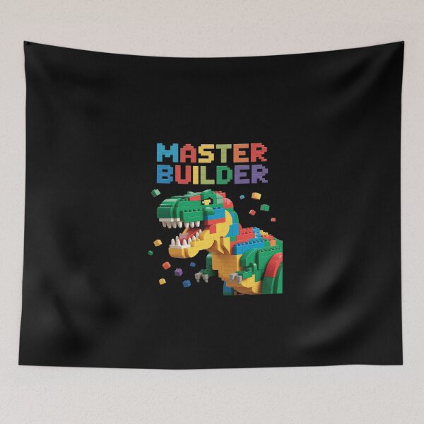 Item preview, Master Builder Bricks Blocks Play Toys Dinosaur 1 designed and sold by SyntaxClaw.