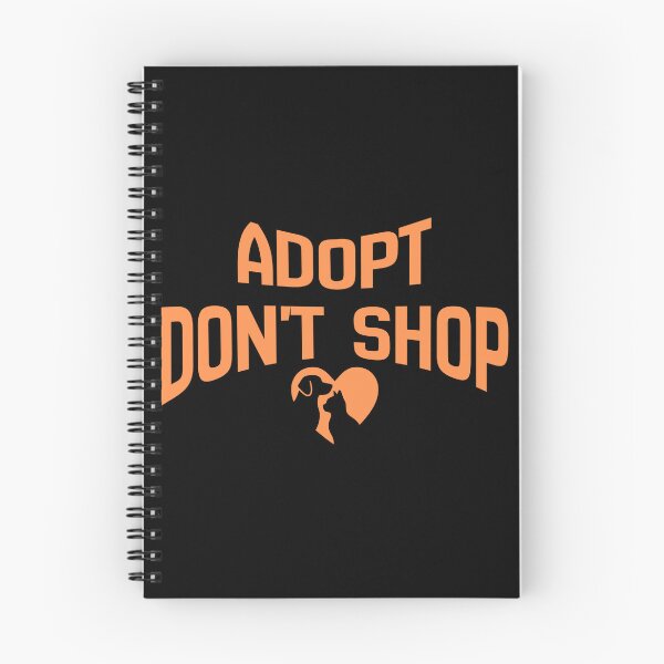Item preview, ADOPT - DON'T SHOP designed and sold by Pawethic Prints Studio.