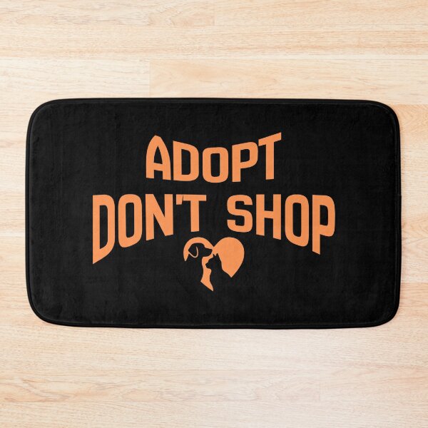 Item preview, ADOPT - DON'T SHOP designed and sold by Pawethic Prints Studio.