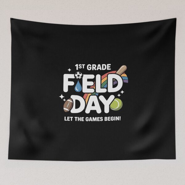 Item preview, 1st Grade Field Day Let The Games Begin Kids Boys Girls designed and sold by MarryIsMonth.