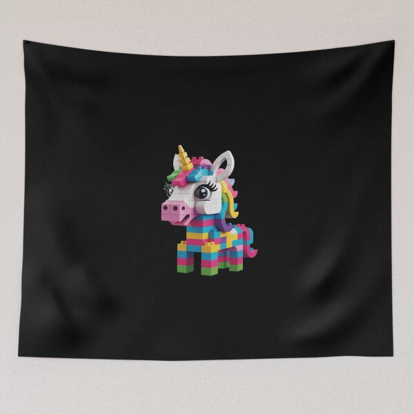 Item preview, Master Builder Bricks Blocks Play Toys Unicorn designed and sold by SyntaxClaw.