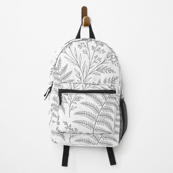 Item preview, Nordic Fern Botanical Line Art Seamless Pattern designed and sold by Fernova.