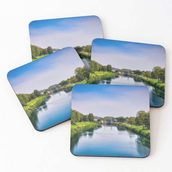 Item preview, Datteln Hamm Canal with ferry bridge designed and sold by Creative Waves Media.