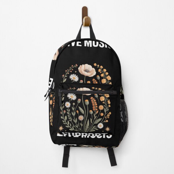 Item preview, Music Floral Music Teacher Musician Lovers designed and sold by cosmicncozyS.