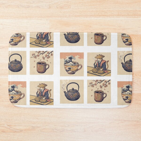 Item preview, Kawaii Coffee Friends: Cute Espresso Cup and Pastry Set designed and sold by NonditStudio.