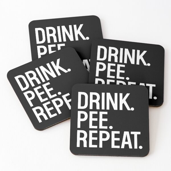 Item preview, Drink Pee Repeat designed and sold by fusedtees.