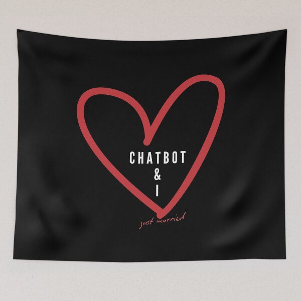 Item preview, Chatbot & I,  just married designed and sold by absurdiculous.