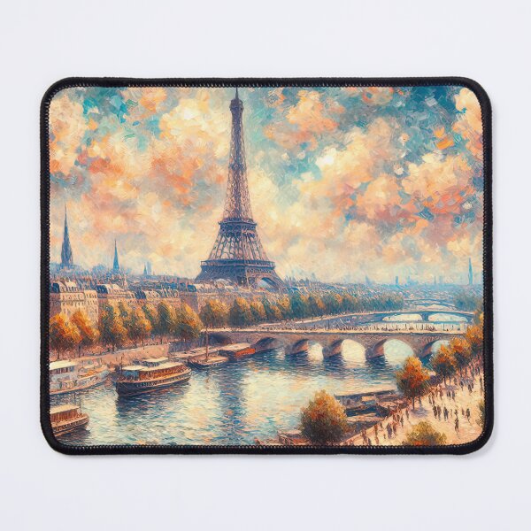 Item preview, Sunset Over the Eiffel Tower designed and sold by paulrommer.