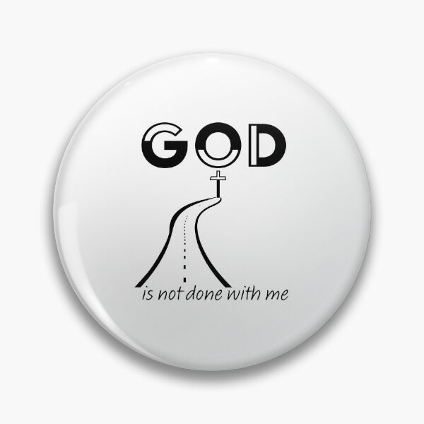 Artikelvorschau, Gott hat mich noch nicht aufgegeben – T-Shirt-Design mit christlicher Glaubenssprache entworfen und verkauft von CrossCrafted.