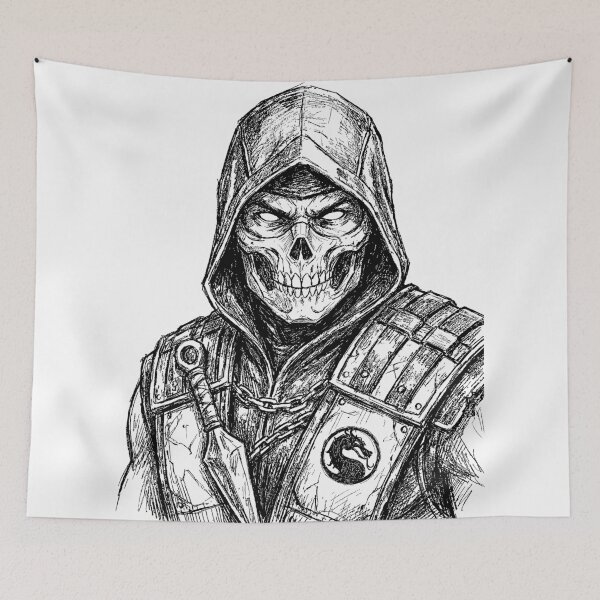 Item preview, Scorpion Mortal Kombat MK Fanart designed and sold by bapupa.