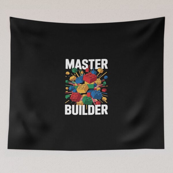 Item preview, Master Builder Bricks Blocks Play Toys7 designed and sold by SyntaxClaw.