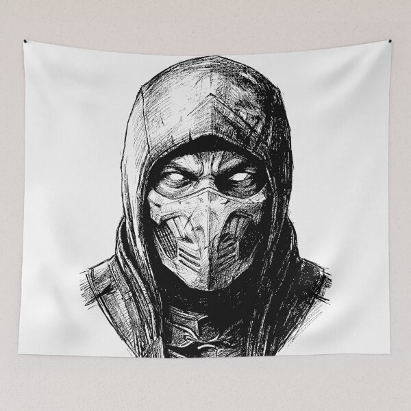 Item preview, Scorpion Mortal Kombat MK designed and sold by bapupa.