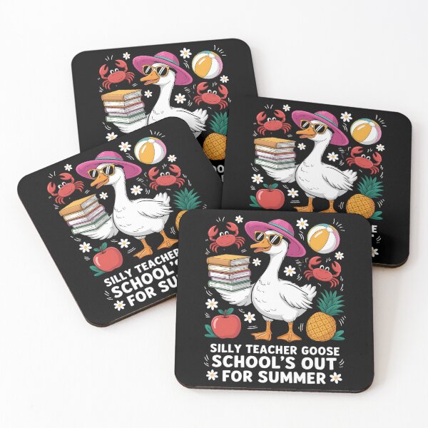 Item preview, Last Day of School Teacher Goose designed and sold by cosmicncozyS.