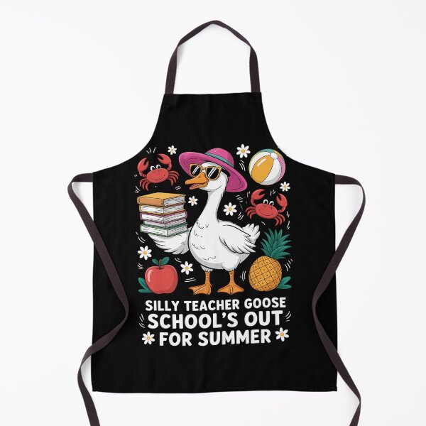 Item preview, Last Day of School Teacher Goose designed and sold by cosmicncozyS.