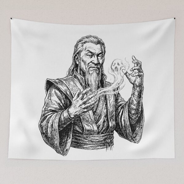 Item preview, Arte de fan de Shang Tsung en Mortal Kombat MK designed and sold by bapupa.