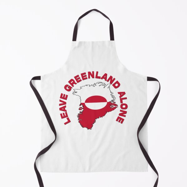 Item preview, Leave Greenland Alone Greenland Flag Map Support Greenland designed and sold by ZANNIX.