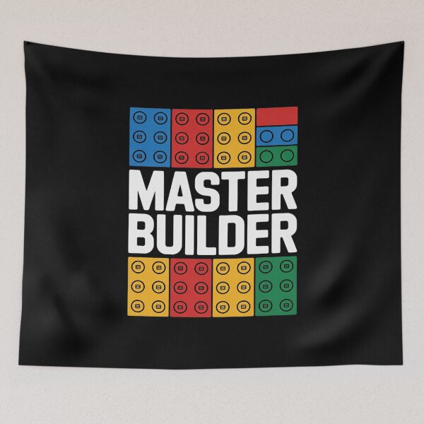 Item preview, Master Builder Building Blocks Brick Builders Toys4 designed and sold by AquaKiev.