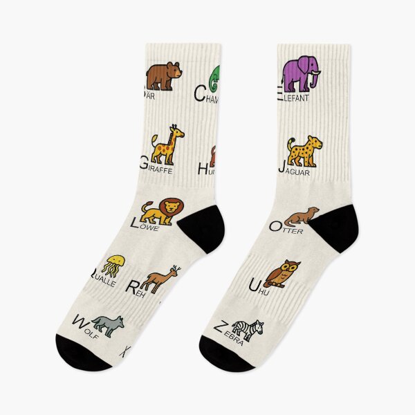 Item preview, Animal Alphabet Chart in German designed and sold by rogue-design.