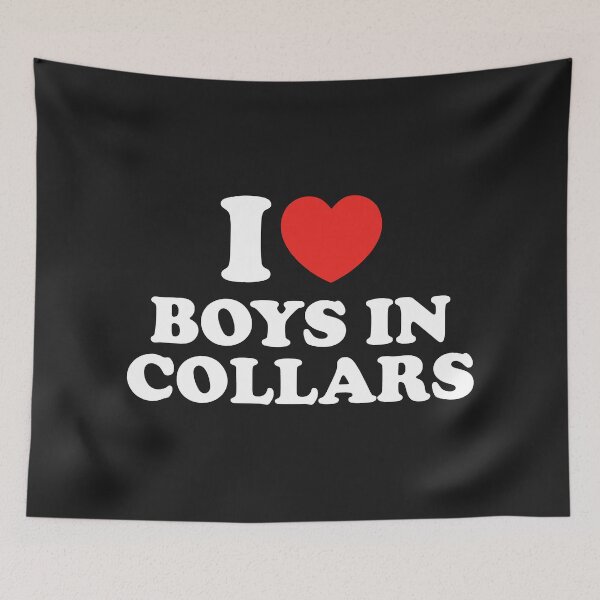 Item preview, I Love Boys In Collars designed and sold by shitpostee.