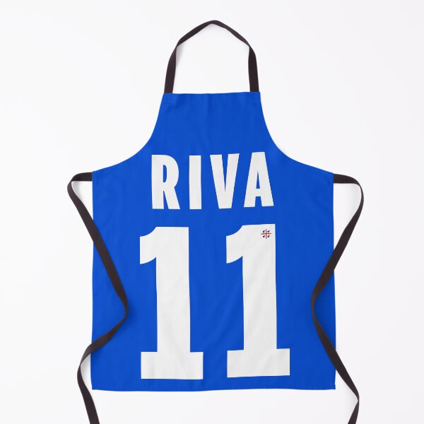 Item preview, 11 Gigi Riva Number 11 “RIVA” Tribute with Four Moors Emblem – Sardinian Football Art designed and sold by Arte Cartoon From TagTeam Group.