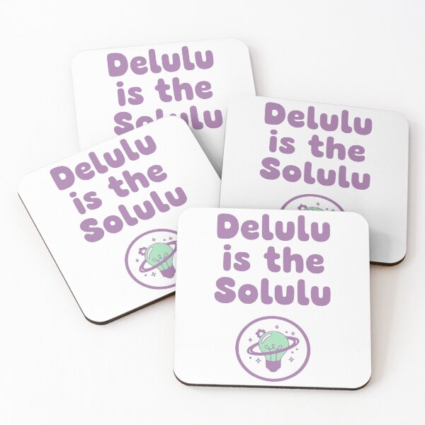 Item preview, Delulu Is The Solulu - Funny Gen Z Meme & Viral Manifestation designed and sold by Imaginationbeyond.