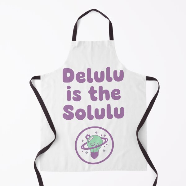 Item preview, Delulu Is The Solulu - Funny Gen Z Meme & Viral Manifestation designed and sold by Imaginationbeyond.