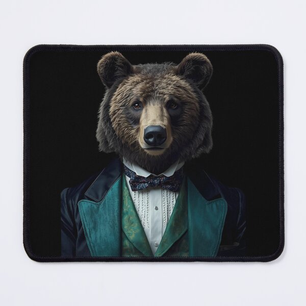 Item preview, Victorian Gentleman Bear Portrait designed and sold by EnviousPrints.