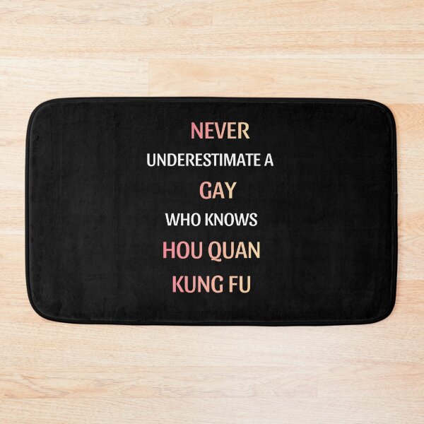Item preview, Never Underestimate A Gay Martial Artist designed and sold by thurma85.